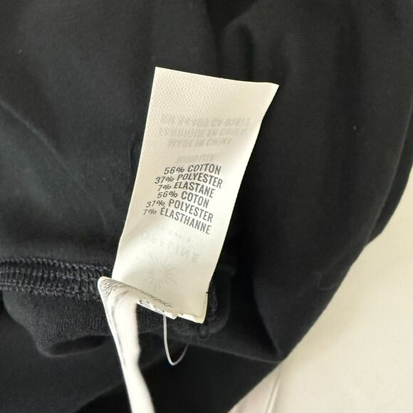 OFFLINE BY AERIE AE OG Super Flare Pant XS Black Fold Over Stretch Knit NWT B75 - Picture 6 of 6